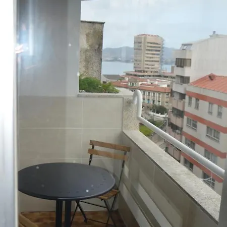 Fantastica Vista De La Ria De En Pleno Centro ヴィーゴ