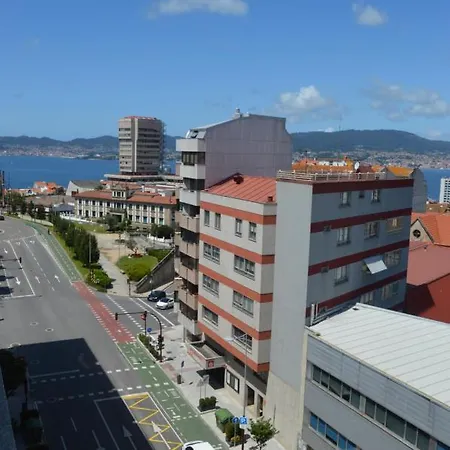 Apartman Fantastica Vista De La Ria De En Pleno Centro Vigo