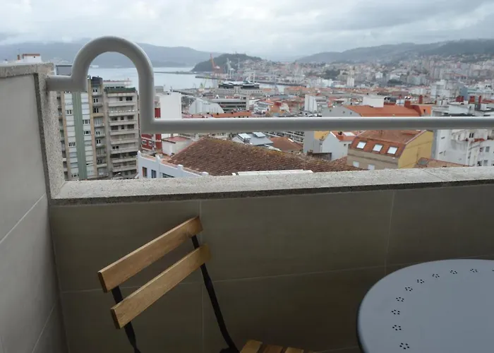 Fantástica Vista De La Ría De En Pleno Centro Apartamento *
