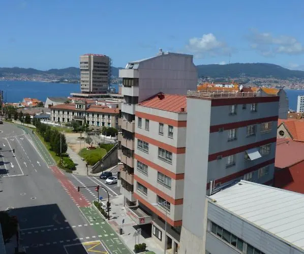 Apartamento Fantástica Vista De La Ría De En Pleno Centro Vigo